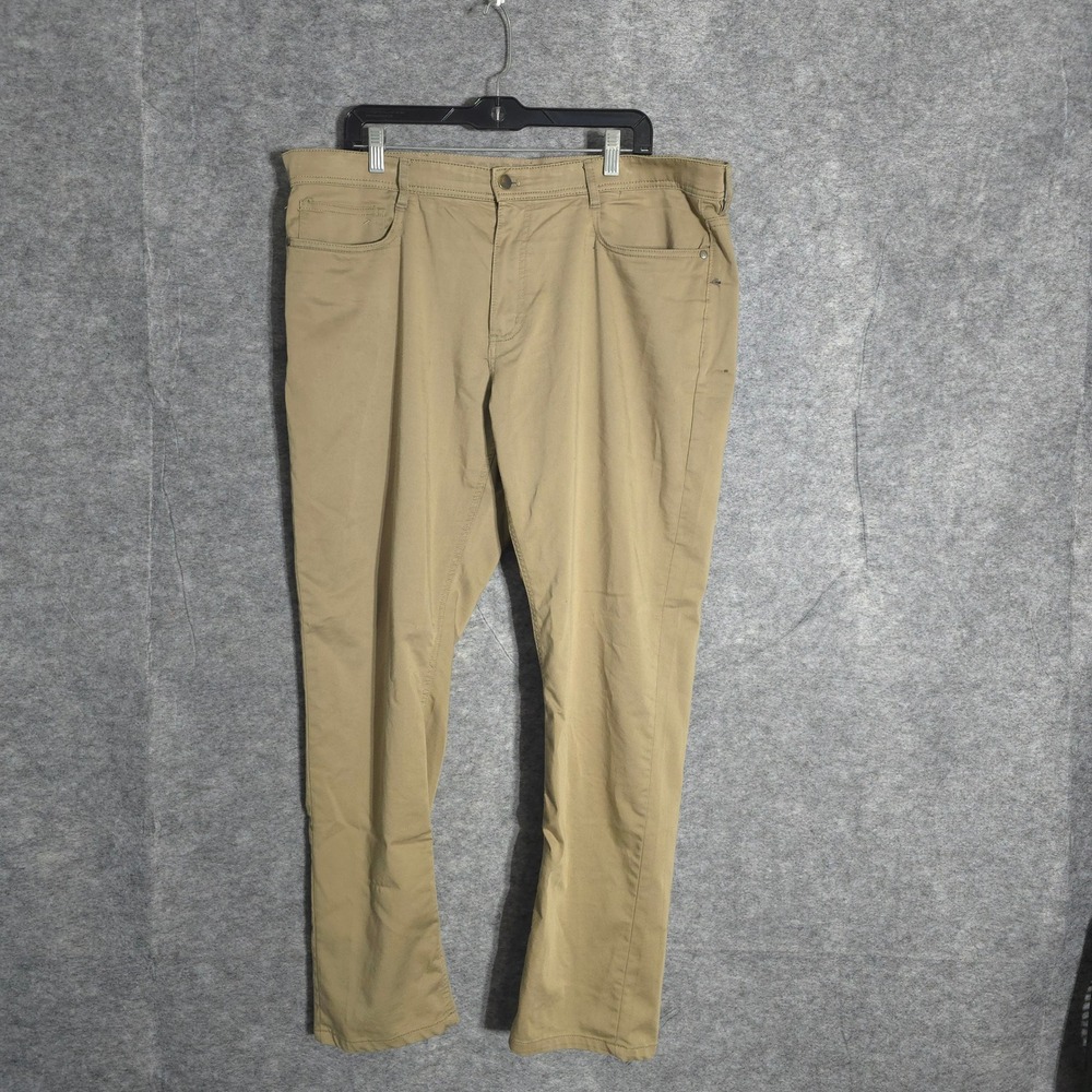 Copper & Oak Supply Co Pants Mens 38x32 Khaki Straight Leg Stretch Twill Chino